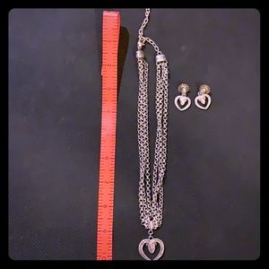 Brighton necklace and earrings